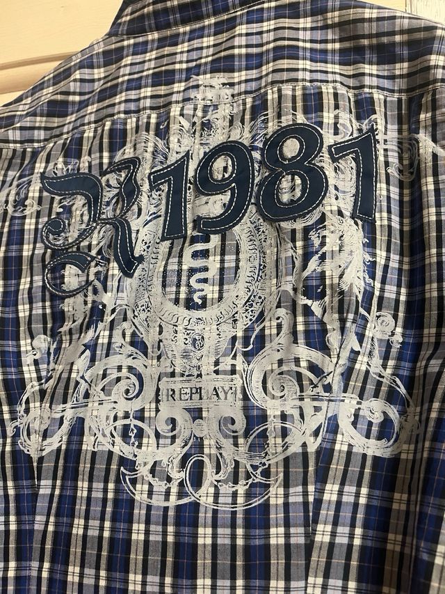 Camicia Replay donna t.L quadri