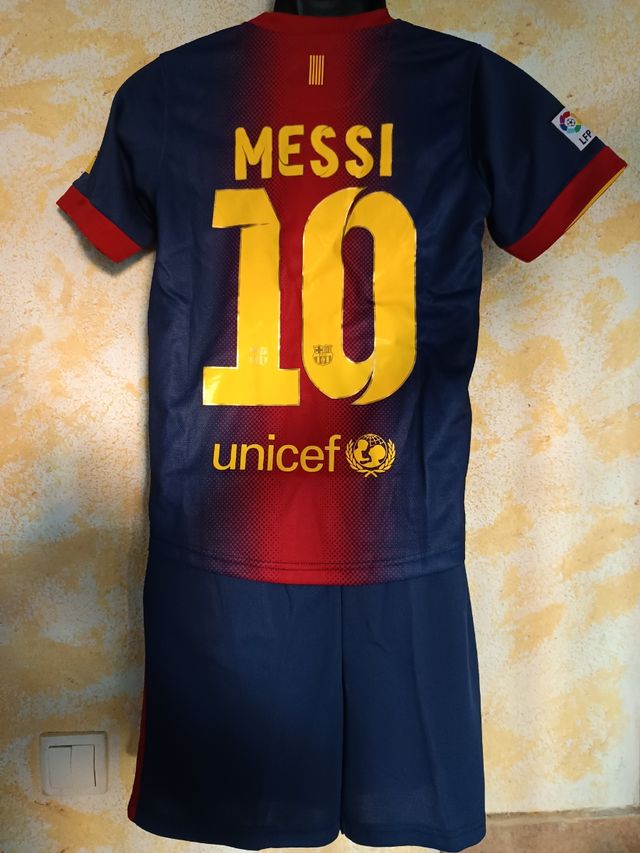 Camiseta y pantalón niño fútbol 7-8 años