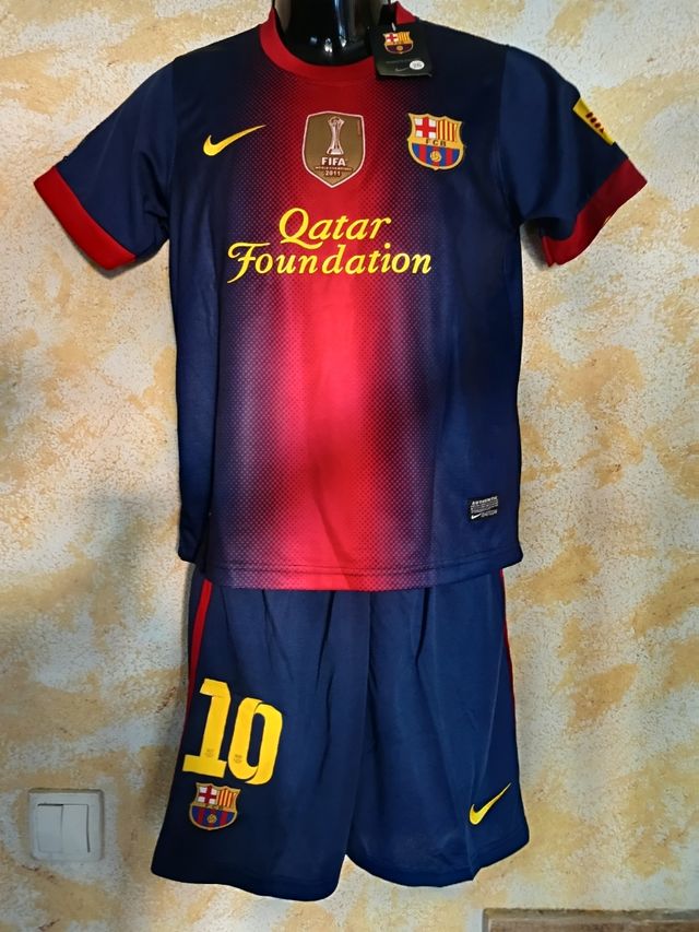 Camiseta y pantalón niño fútbol 7-8 años
