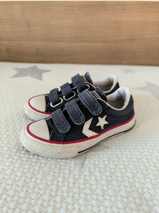 Zapatillas converse azul 27