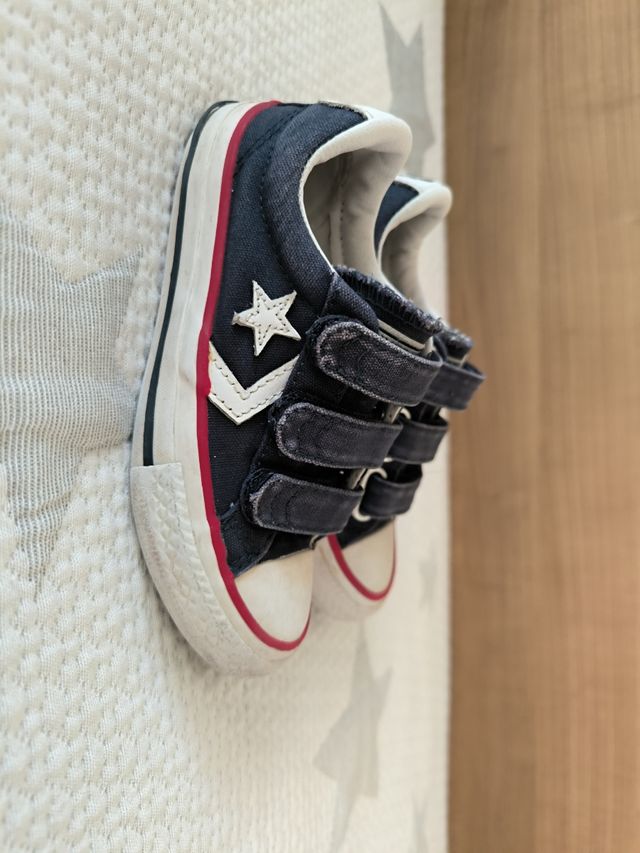 Zapatillas converse azul 27