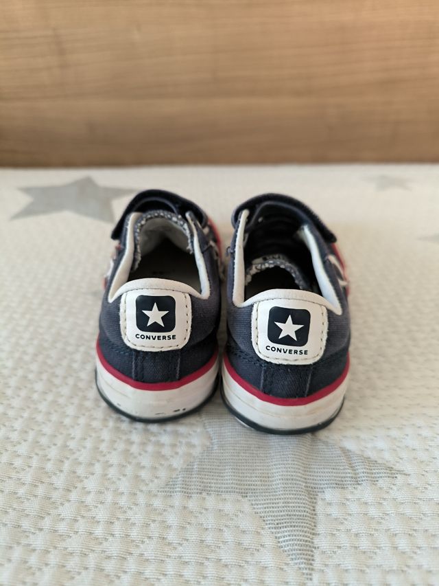 Zapatillas converse azul 27