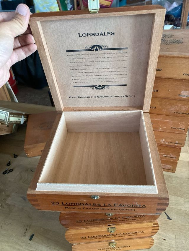 Cajas madera
