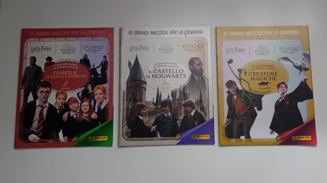 3 album di figurine Panini
