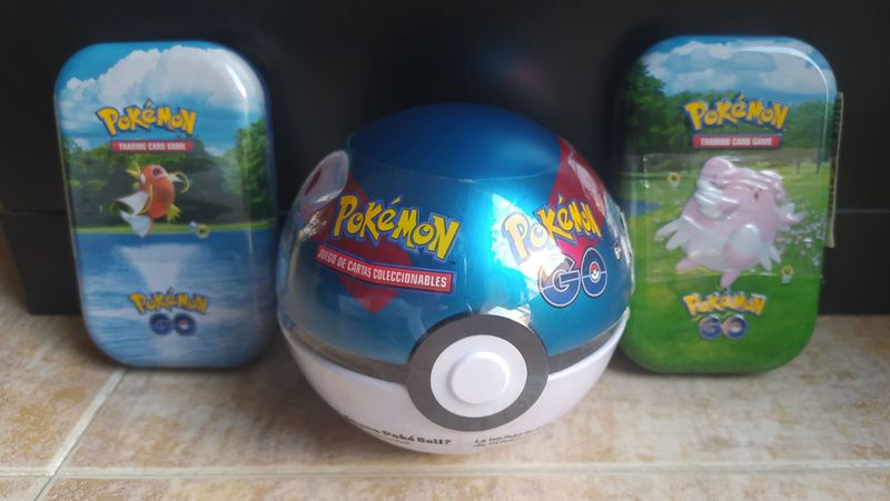 Imagen de Pokémon Go: 3 latas precintadas edición española