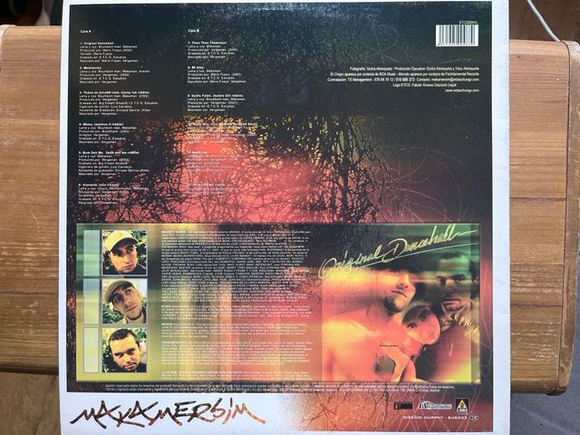 Vinilo Lp Makamersim Original Dancehall