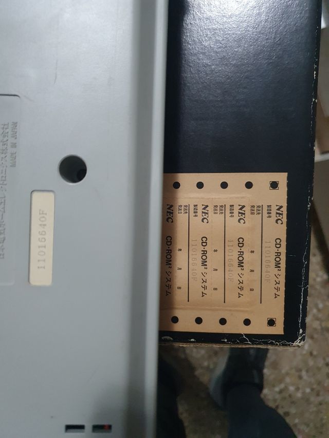 PC ENGINE CD ROM 2 SYSTEM (completa)