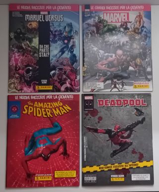 4 album di figurine Panini