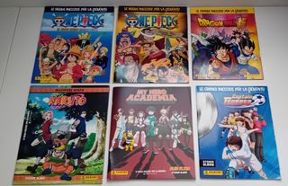 6 album di figurine manga Panini