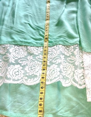 Blusa asimétrica mujer, XL 