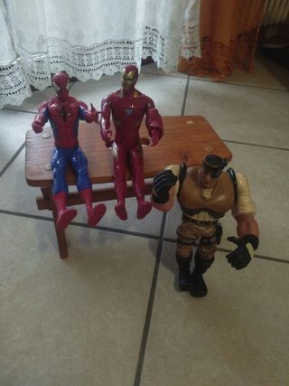 Spiderman,Iron Man Marvel,Xtreme soldiers