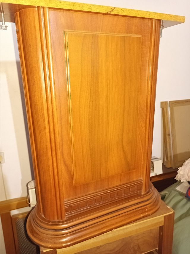 Mesa extensible madera color roble r