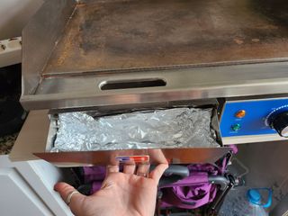 Plancha eléctrica de acero rectificado