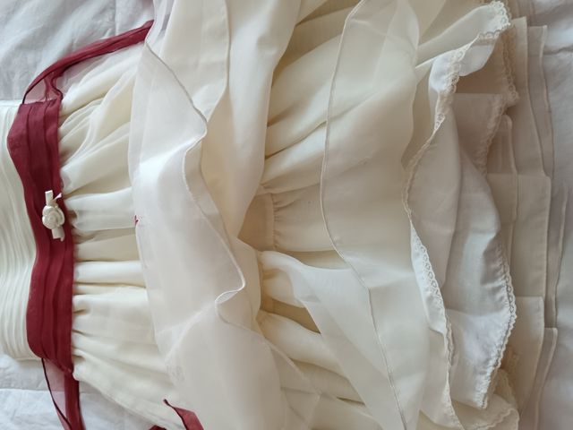 Vestido de arras niña o ceremonia 4-5 Años.