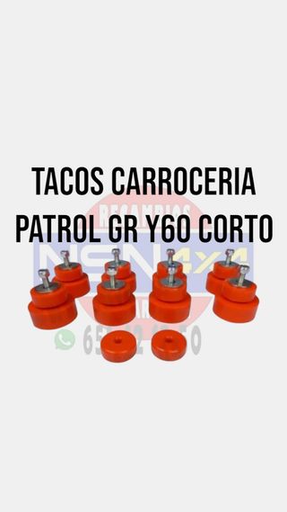 Tacos carrocería Nissan Patrol GR Y60