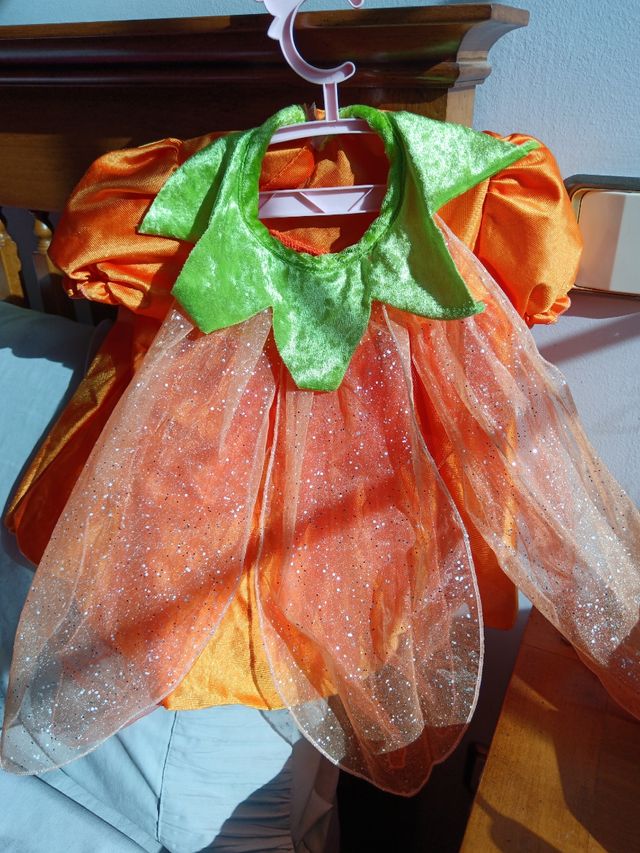 Disfraz de bebé de calabacita halloween