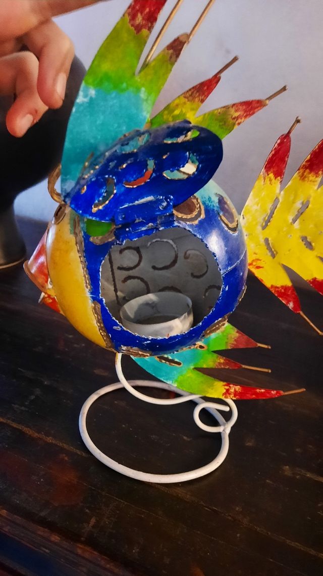 Pesciolino porta candele