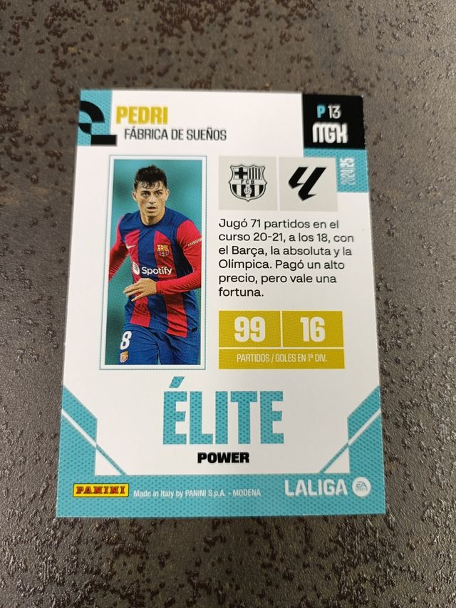 MGK 2024-25 P13 PEDRI ELITE POWER FIRMADO