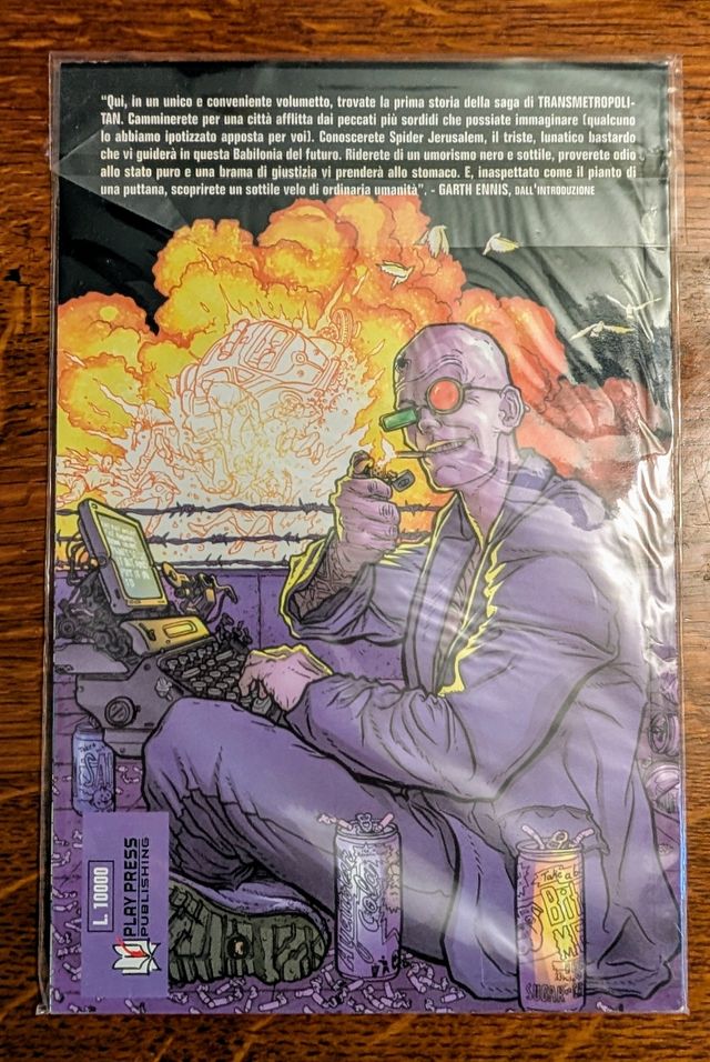 Transmetropolitan di Warren Ellis  1