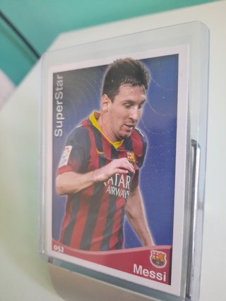 Carta de Futbol Mundicromo Lionel Messi
