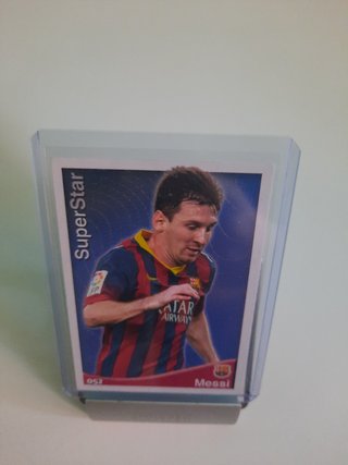 Carta de Futbol Mundicromo Lionel Messi