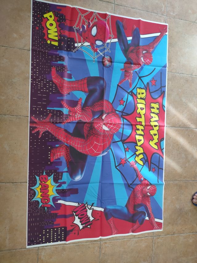 Decoración cumpleaños Spiderman