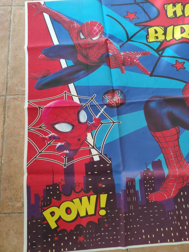 Decoración cumpleaños Spiderman