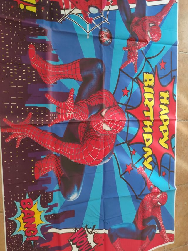 Decoración cumpleaños Spiderman