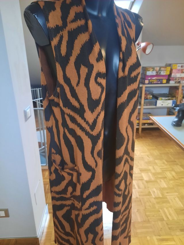 Cardigan lungo tg unica Malica