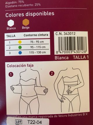 Faja lumbo- abdominal Farmalastic