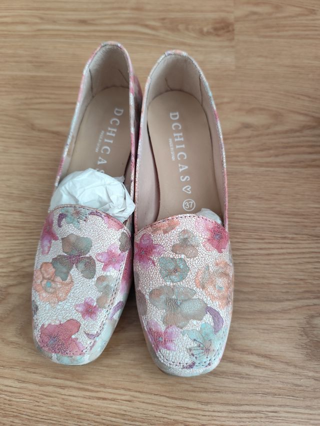 Calzado Nuevo mujer Flores Talla 37