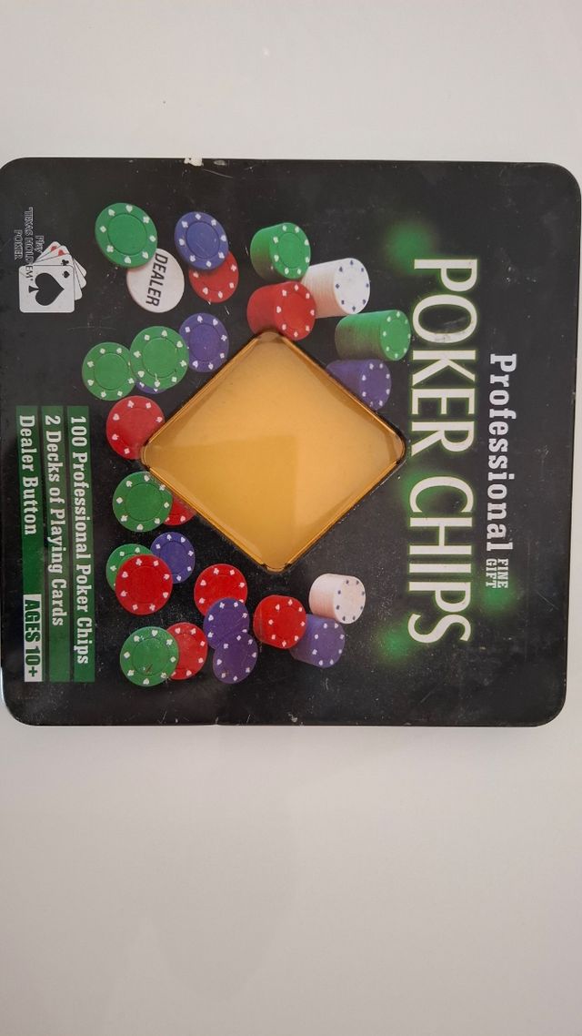 Estuche fichas poker