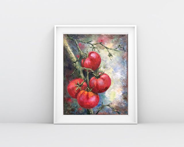 Cuadro de oleo sobre lienzo