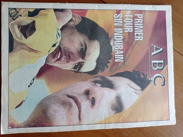 Suplemento ABC. Primer Tour sin Indurain