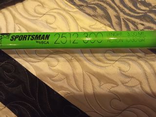 Canas y carrete de pesca