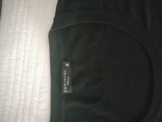 Jersey m/c negro cortefiel. Regalo Rebeca a juego 