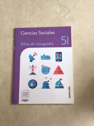 Atlas de Geografía. C. Sociales 5º.