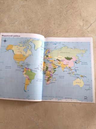 Atlas de Geografía. C. Sociales 5º.