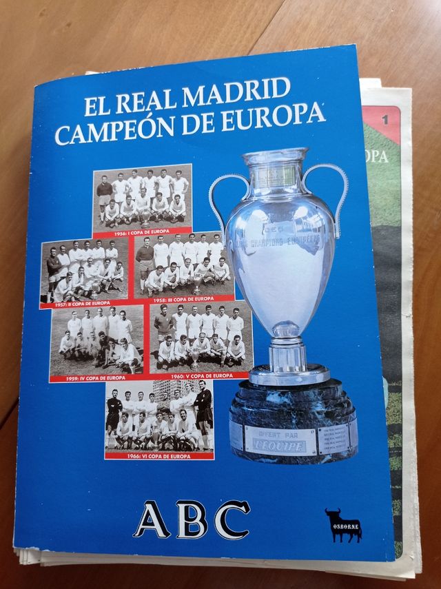Real Madrid campeón de Europa ABC