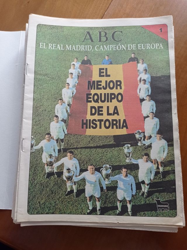 Real Madrid campeón de Europa ABC