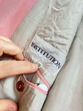 Giacca rosa taglia 52