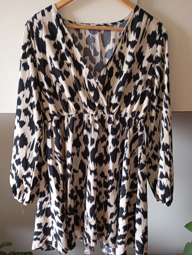 Vestido animal print Shein
