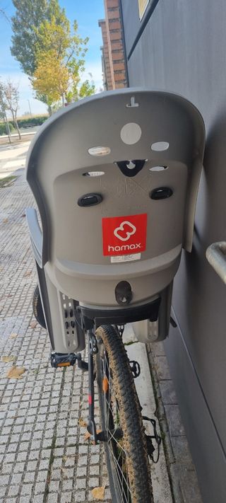 Silla bicicleta HAMAX SIESTA + kit fijación