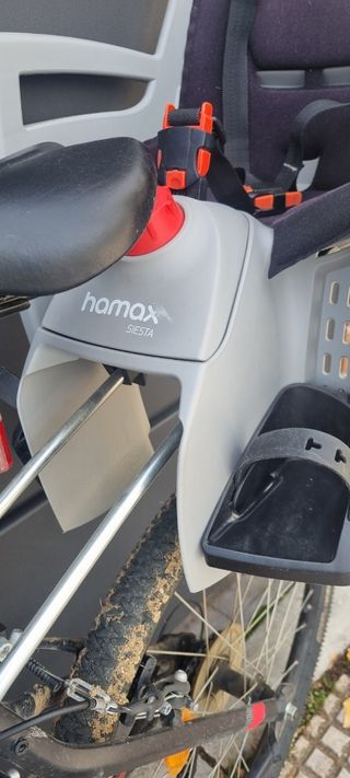 Silla bicicleta HAMAX SIESTA + kit fijación