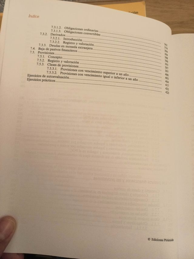 Contabilidad financiera superior I y II