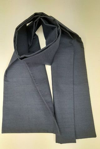 Sciarpina unisex in tessuto blu