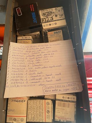 Material vario grupo VAG.