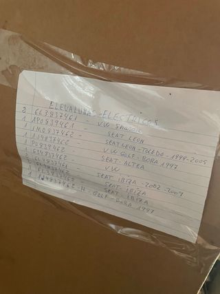 Material vario grupo VAG.