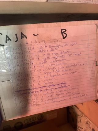 Material vario grupo VAG.