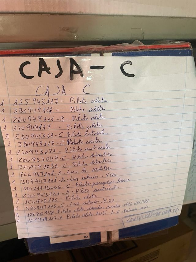 Material vario grupo VAG.